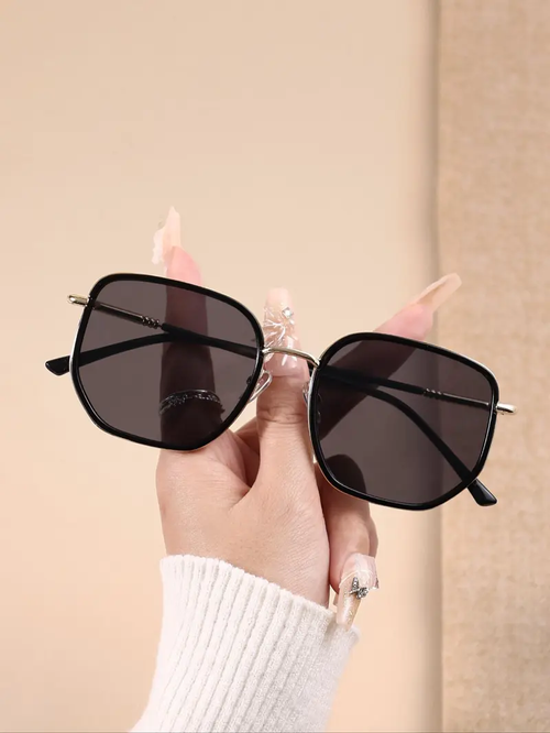 Unisex's Vintage Tinted Lens Sunglasses, Retro Outdoor Sports Sunglasses, Fashionable Sunglasses for Everyday Use, Trendy Casual Sunglasses, Stylish Glasses, Stylish Shades