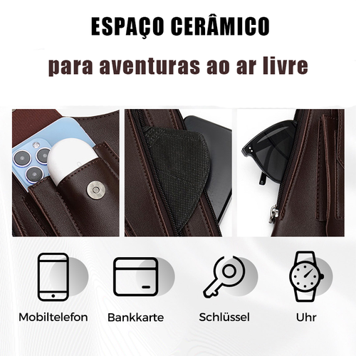 🎒 Mochila Tática Masculina Antifurto com Múltiplos Bolsos e Alças Duplas