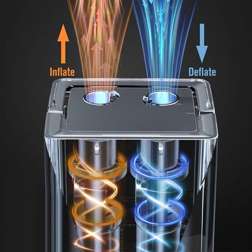 🔥Promoção Imperdível🔥 Inicializador de Bateria Multifuncional com Compressor de Ar & Soprador