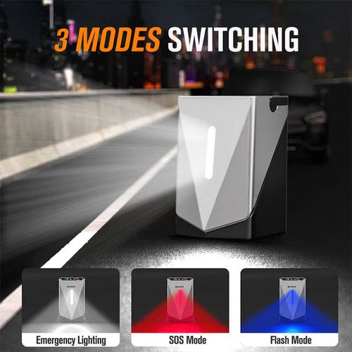 🔥Promoção Imperdível🔥 Inicializador de Bateria Multifuncional com Compressor de Ar & Soprador