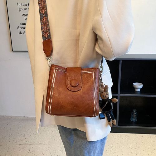 😍Promoção Quente - 50% OFF👜 Bolsa Vintage com Alça Larga Ajustável