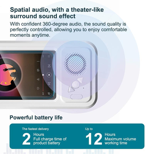 Waterproof Bluetooth Speaker for the Bathroom