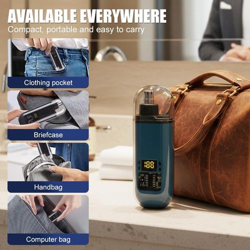 Electric Nose Hair Trimmer, Digital Display, Type-C Charging