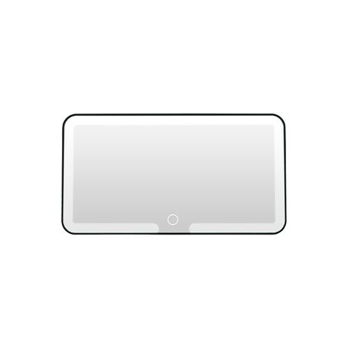 High-Definition Car-Mounted Makeup Mirror with LED Light Sun Visor Fill Light Interior Accessories Stylish Desktop Mirror