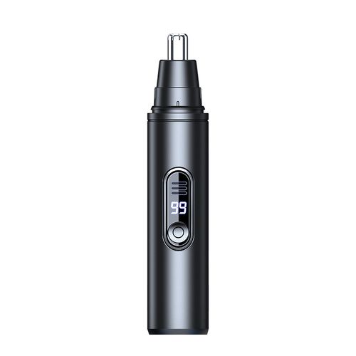 LED Digital Display Nose Hair Trimmer, Electric Men's Nose Hair Clipper with Type-C Charging