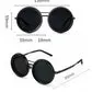 Dude if you are into outdoor activities, then you are definitely gonna need these sunglasses with Adjustable Tint Polarized Round Sunglasses