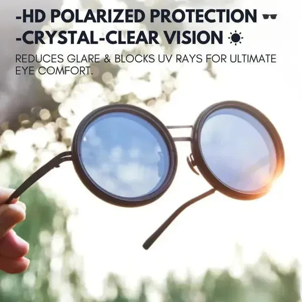 Dude if you are into outdoor activities, then you are definitely gonna need these sunglasses with Adjustable Tint Polarized Round Sunglasses