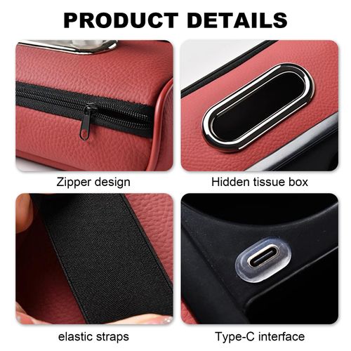 Car Center Console Armrest Box – Universal storage armrest providing extra storage space for most vehicle models.