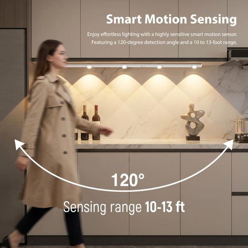 Led Motion Sensor Light Wireless Magnetic Closet Night Light Usb Rechargeable Stick On Led Lamp For Wardrobe Stairs Cabinet Bedroom