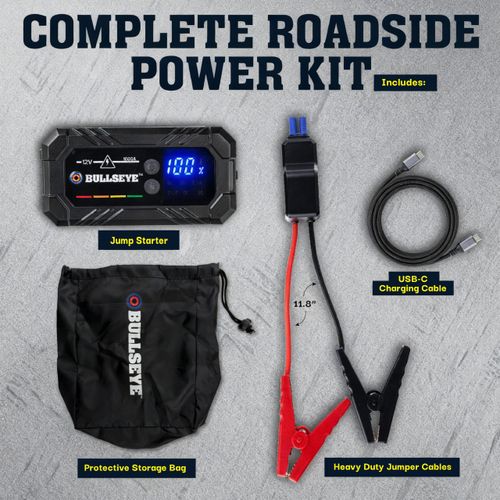 12V Car Jump Starter & PD Fast-Charging Car Charger