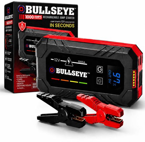 12V Car Jump Starter & PD Fast-Charging Car Charger