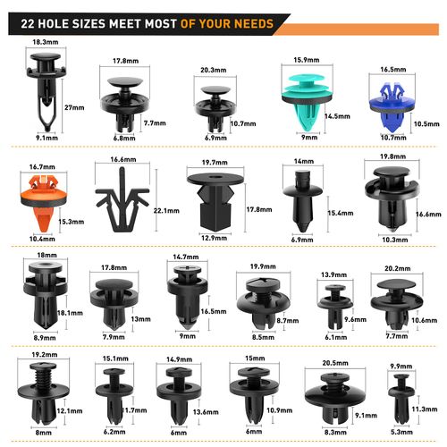 🔥Hot Seller🔥 COD！Automotive Plastic Fasteners