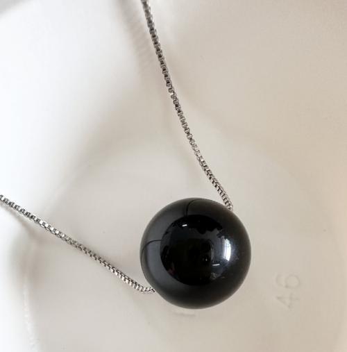 Obsidian pendant fashion 复制