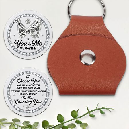Choose You Over Again - Personalized Pocket Hug