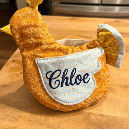 🐔 Personalized Chicken Oven Mitt -A Funny Little Chicken For The One Who Feeds The Whole Family ❤️