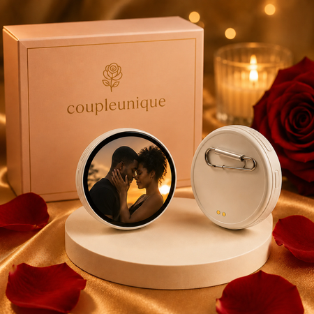 Personalized Video Memory Pin – Custom Photo & 15-Second Video Digital Brooch Gift