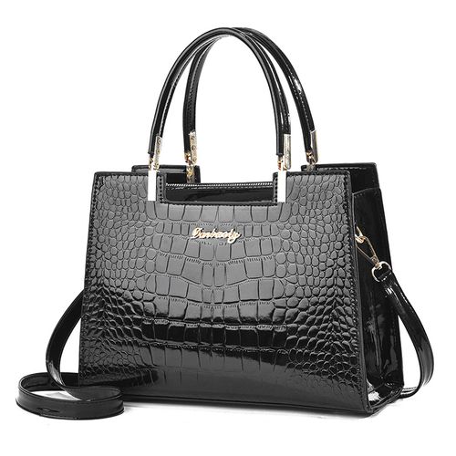 Senhora exclusiva, bonita e confortável, bolsa de mão de grande capacidade leve bolsa de mão