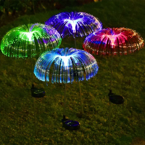 Make your yard a wonderland！? ✅Warm white light + colorful changing ✅Easy and Quick Installation ✅Waterproof & Multi-Purpose