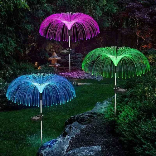 Make your yard a wonderland！? ✅Warm white light + colorful changing ✅Easy and Quick Installation ✅Waterproof & Multi-Purpose