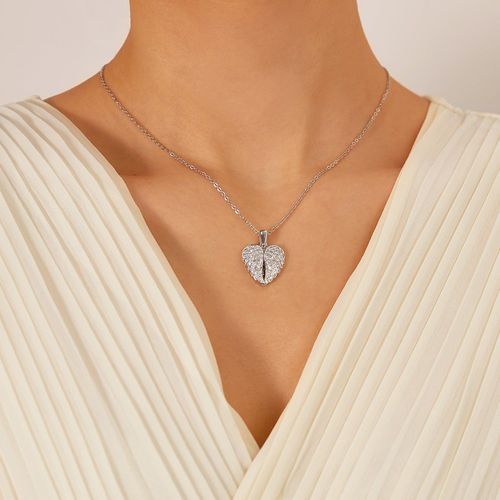 Eternal Guardian - Angel Wings Memorial Necklace with Hidden Name