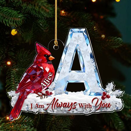 I Am Always With You - Personalized 1-Layer Acrylic Ornament