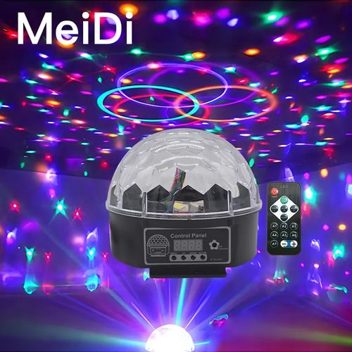 🔥 venda quente 🔥Home k canção luzes rock glitter colorido rotativo disco luzes de atmosfera