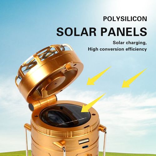 🔥 venda quente 🔥Luz solar multifuncional com ventilador