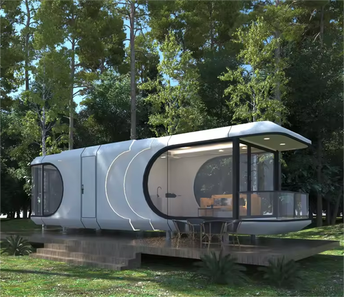 Luxury Customized Modular-Designed Outdoor Hotel Prefabricated Houses: Comfortable Cabins for Living and Working Activities