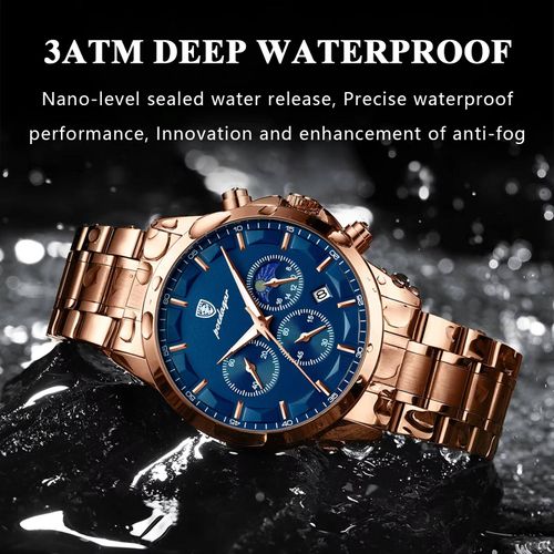 Waterproof Luminous Mens Quartz Watch New Arrivals Fashion Luxury for Men Watches Stainless Leather Wristwatch