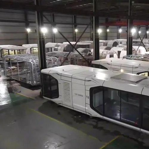 40ft Solar Powered Smart Capsule Space Cabin Tiny House Space Capsule House with Trailer