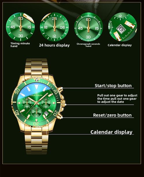 New Upscale Men's Quartz Stainless Steel Alloy Watch Waterproof Business Design with Glass Dial Window and Pointer Display