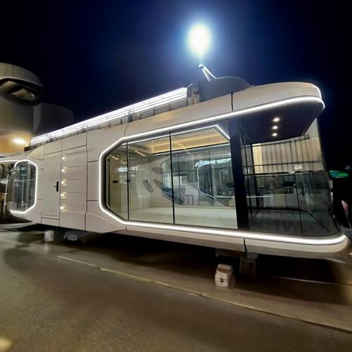 Luxury Customized Modular-Designed Outdoor Hotel Prefabricated Houses: Comfortable Cabins for Living and Working Activities