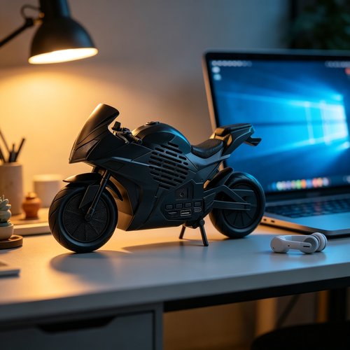 Motorcycle Shape Bluetooth Speaker