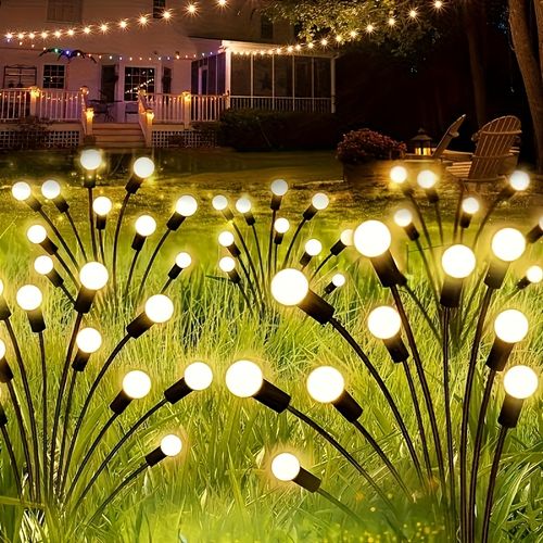 Solar-Powered Firefly Lamp