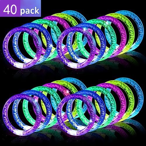 40 glow bracelets
