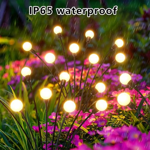 Solar-Powered Firefly Lamp