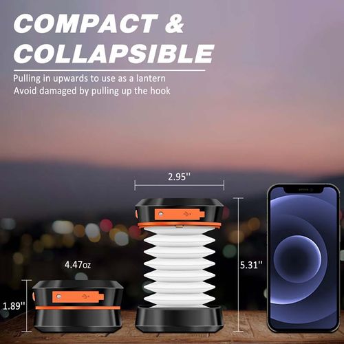 Collapsible solar light