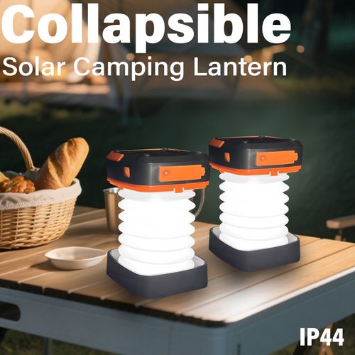 Collapsible solar light