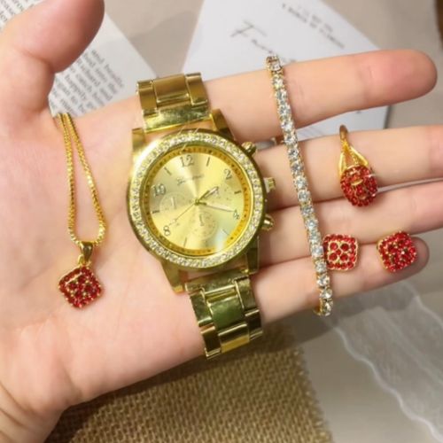 Watch and Jewelry Set