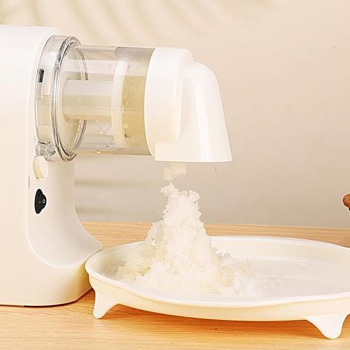 Electric shaved ice machine