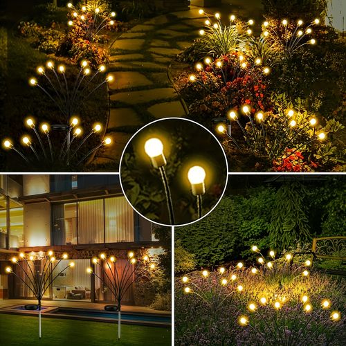 Solar-Powered Firefly Lamp
