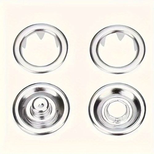 Prong snap fastener