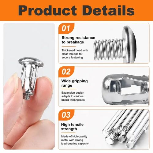 90 pcs Petal-style expansion anchors