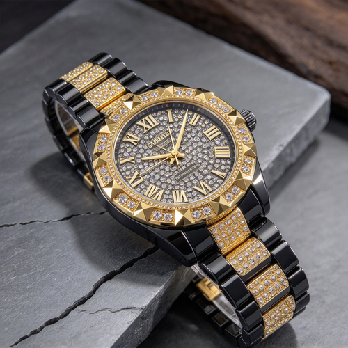 Men's Watch and Jewelry Set