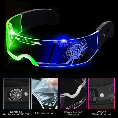 LED glasses
