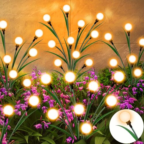 Solar-Powered Firefly Lamp