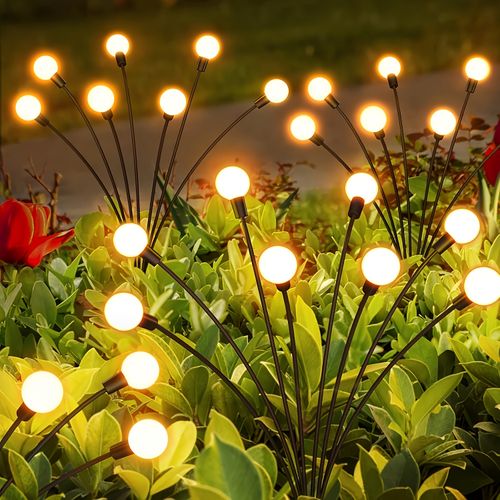 Solar-Powered Firefly Lamp