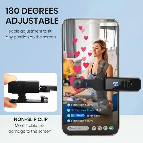 Rechargeable automatic clicker