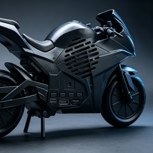 Motorcycle Shape Bluetooth Speaker