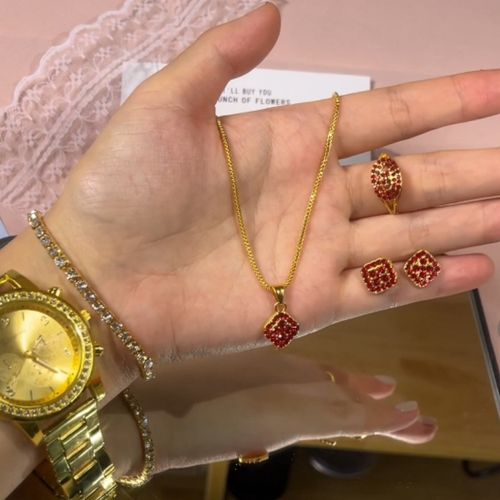 Watch and Jewelry Set
